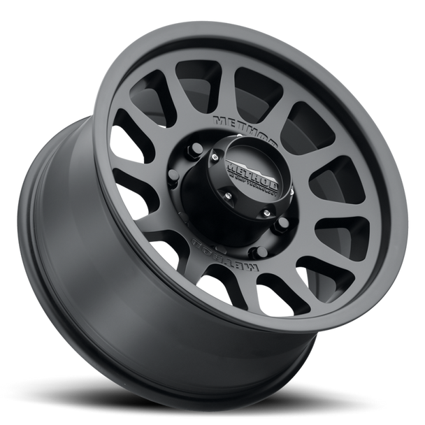 Method MR703 17x8.5 0mm Offset 8x6.5 130.81mm CB Matte Black Wheel MR70378580500