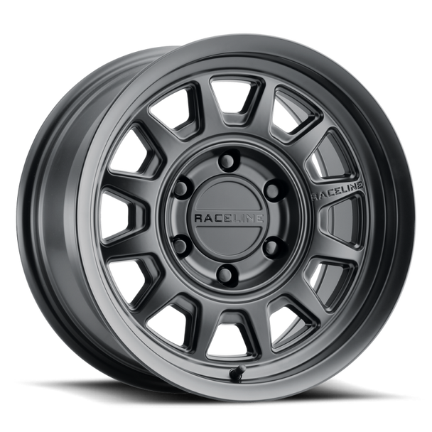 Raceline 952B Aero 17x8.5in / 6x139.7 BP / 0mm Offset / 106.1mm Bore - Satin Black Wheel 952B-78560-00
