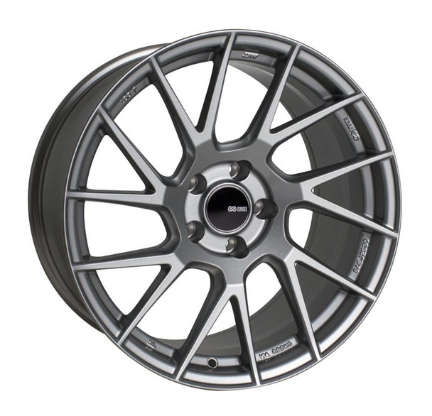 Enkei TM7 18x9.5 5x114.3 38mm Offset 72.6mm Bore Storm Gray Wheel 507-895-6538GR