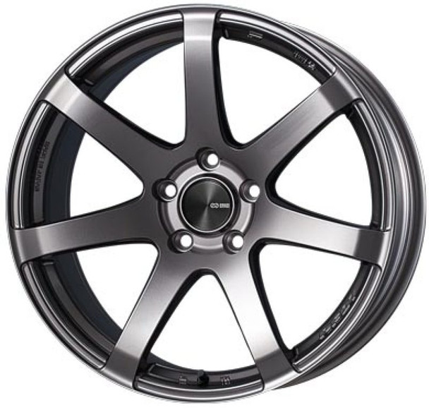 Enkei PF07 17x8 5x114.3 48mm Offset Dark Silver Wheel *Special Order/No Cancel* 490-780-6548DS