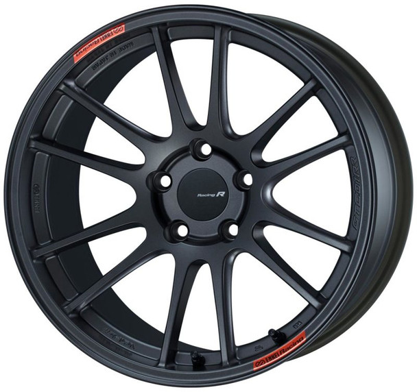 Enkei GTC01RR 18x10.5 5x114.3 22mm Offset Matte Gunmetallic Wheel *Special Order* 504-8105-6522GM