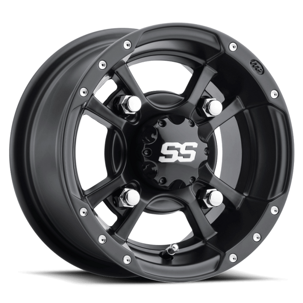 ITP SS 112 9x8 / 4x115 BP / 3+5 Offset Black Wheel 0928386536B