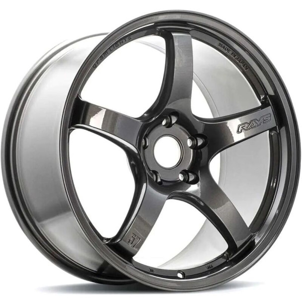 Gram Lights 57CR 18x9.5 +38 5x114.3 HS Gunmetallic Wheel (Min Order Qty 20) WGCRX38EHGP