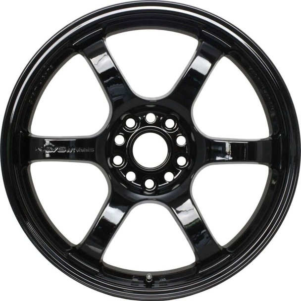 Gram Lights 57DR 15x8 / +35mm / 4-100 Gloss Black Wheel WGIE35A9