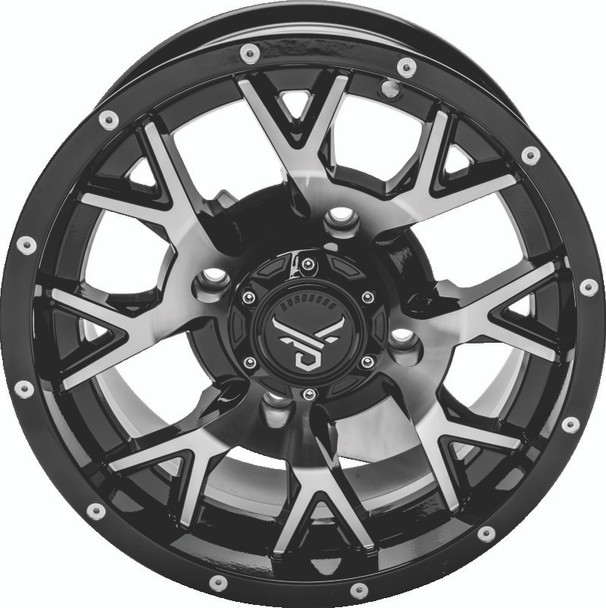 QuadBoss Barbwire 15X7 - 4+3 - 4/156 - Machined 608578