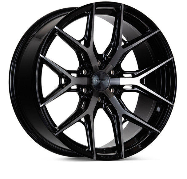 Vossen HF6-4 24x10 / 6x135 / ET25 / Deep Face / 87.1 - Tinted Gloss Black Wheel HF64-4F43