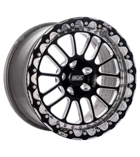 Belak 18x10 / 5.75in BS / 5x112 BP / High Pad / Series 2 Wheel - Single Beadlock 18105112S25SB-SBL