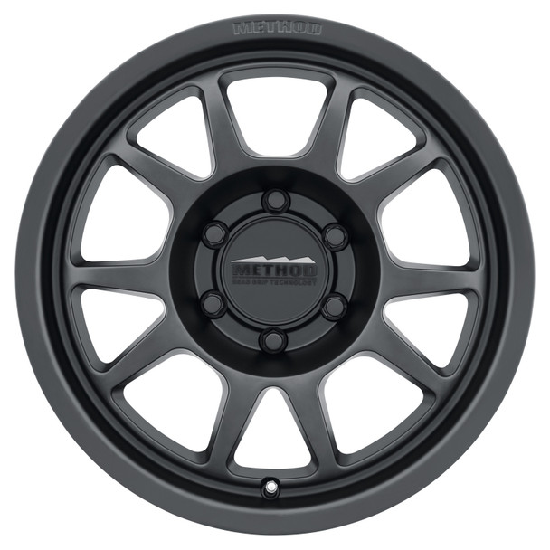 Method MR702 17x8.5 0mm Offset 6x5.5 106.25mm CB Matte Black Wheel MR70278560500