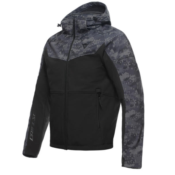 Dainese Ignite Tex Jacket Black/Camo-Gray Size - 54 201735211-93H-54