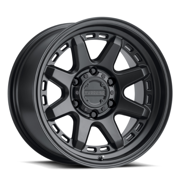 Raceline 947B Scout 20x9in / 8x165.1 BP / 18mm Offset / 125.2mm Bore - Satin Black Wheel 947B-29080+18