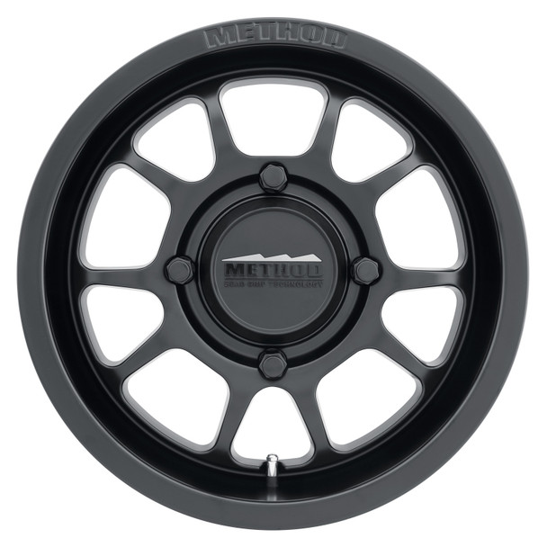 Method MR409 Bead Grip 15x7 / 5+2/38mm Offset / 4x136 / 106.25mm CB Matte Black Wheel MR40957047552