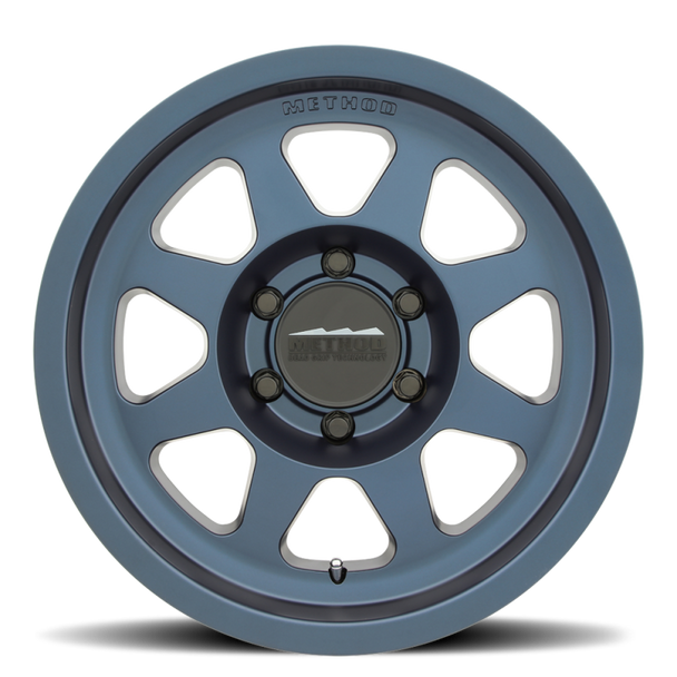 Method MR701 17x9 -12mm Offset 5x5 71.5mm CB Bahia Blue Wheel MR70179050612N