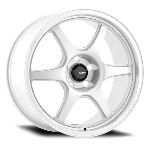 Konig Hexaform 15x8 4x100 ET25 Gloss White HF8510025W