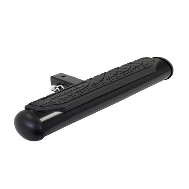 Go Rhino 4in Oval Hitch Step - Black 460B