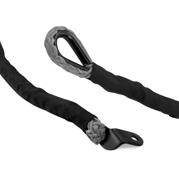 Borne Off-Road Synthetic Rope - 3/8in x 85ft - Grey BNWN-SR-38-85GR