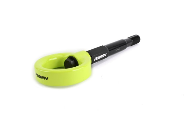 Perrin 15-17 Subaru WRX/STI Tow Hook Kit (Front) - Neon Yellow PSP-BDY-232NY