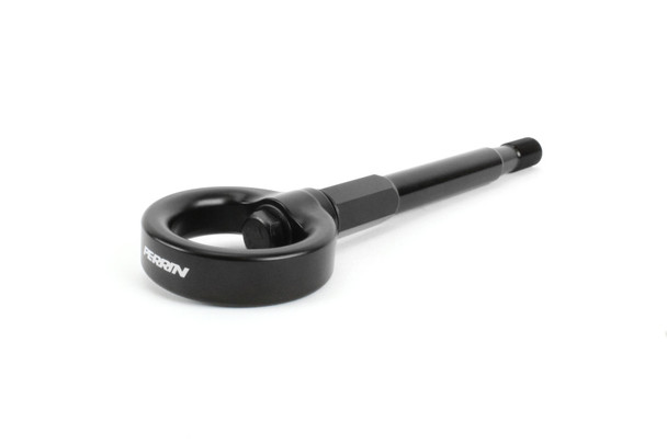 Perrin 2022 Subaru WRX / 18-21 Crosstrek Tow Hook Kit (Rear) - Black PSP-BDY-257BK