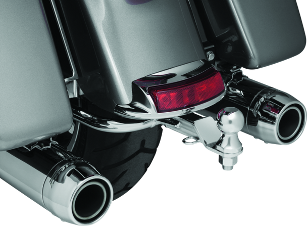 Kuryakyn Receiver Hitch  14-up Touring Models Black & Chrome 7657