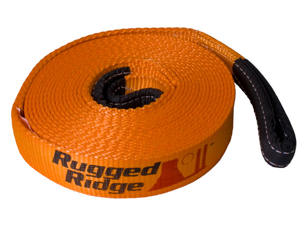 Rugged Ridge ATV/UTV Recovery Strap 1in x 15 feet 15104.04