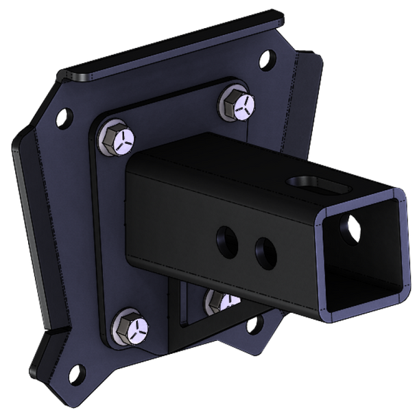 KFI 14-17 Polaris RZR XP 1000/ 4/ 16-17 RZR XP Turbo/ 4 w/ 10 mm. Bolt 2 in. Receiver Hitch Rear 101200