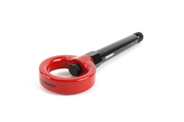 Perrin 10th Gen Civic SI/Type-R/Hatchback Tow Hook Kit (Rear) - Red PHP-BDY-251RD