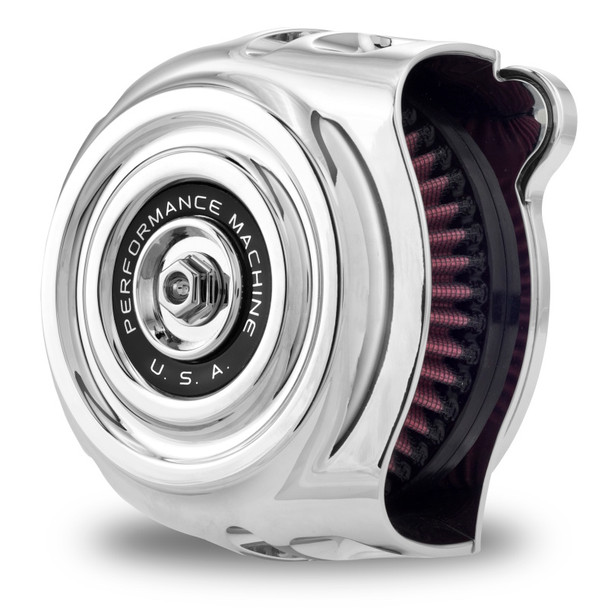 Performance Machine Vintage Air Cleaner - Chrome 0206-2131-CH