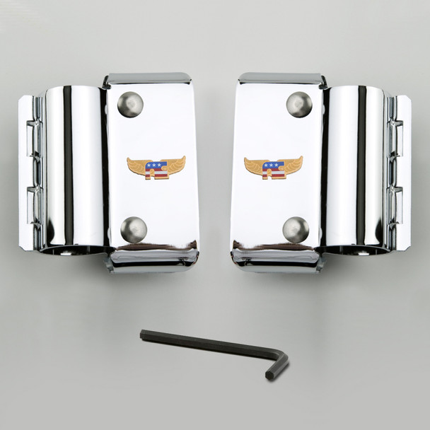 National Cycle 70-22 Harley Davidson FX / XL (39 mm. Forks) Narrow Mount - Chrome KIT-CHK