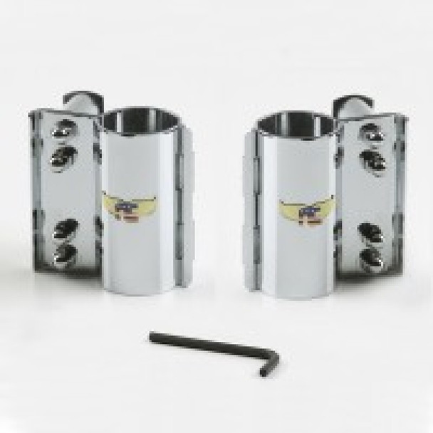 National Cycle 84-12 Harley Davidson FXS/FXD / Yamaha V-Stars Wide Mount - Chrome KIT-CHO