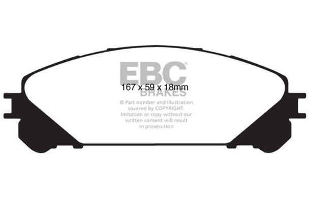 EBC S8 Brake Pad and Rotor Kit S8KF1094