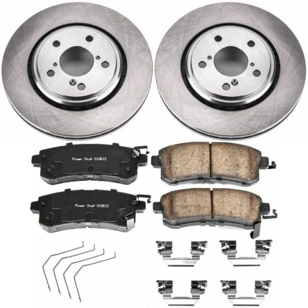 Power Stop 15-17 Honda Odyssey Front & Rear Autospecialty Brake Kit KOE6958
