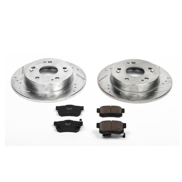 Power Stop 06-11 Honda Civic Front & Rear Z23 Evolution Sport Brake Kit K2385