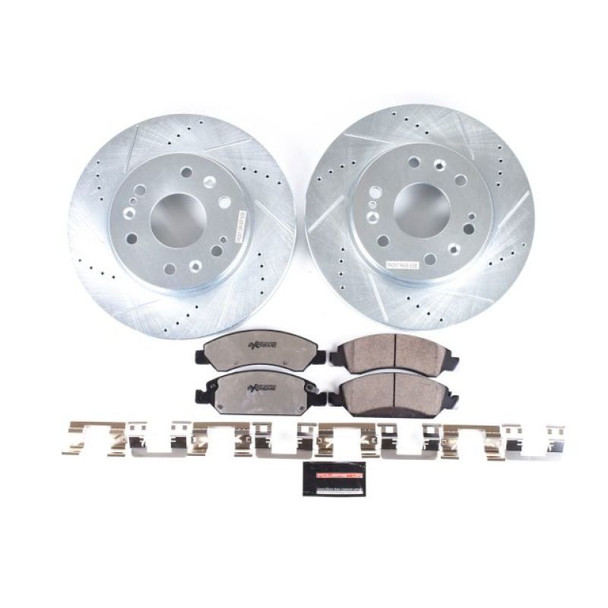 Power Stop 15-20 GMC Yukon XL Front Z36 Truck & Tow Kit w/Cals KC2069-36