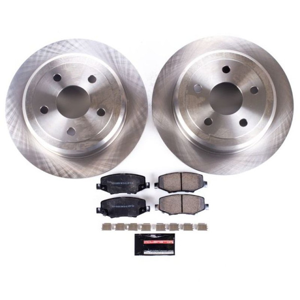 Power Stop 07-17 Jeep Wrangler Front & Rear Autospecialty Brake Kit KOE2798