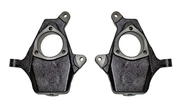 MaxTrac 07-16 GM C/K1500 2WD/4WD (Non Magneride) 3in/5in or 4in/6in Lowering Spindle Kit K331336S