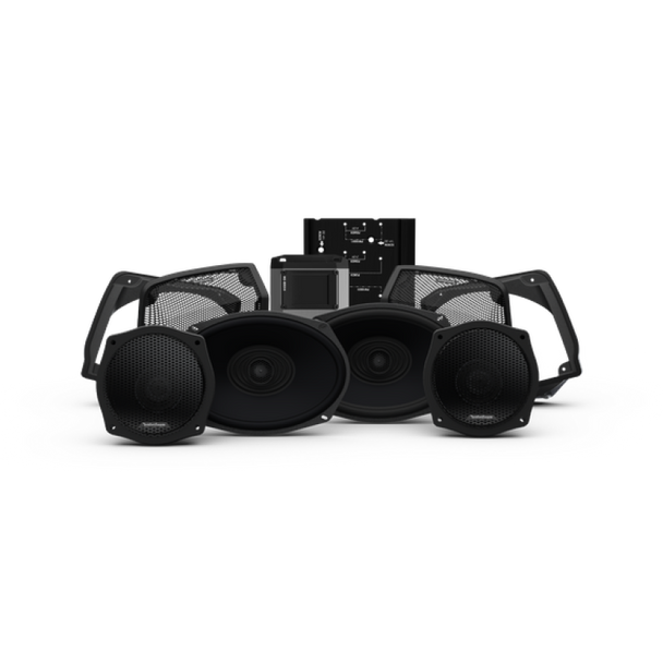 Rockford Fosgate 1998-2013 Harley Davidson Road Glide Stage 2 Audio Kit HD9813RG-STG2