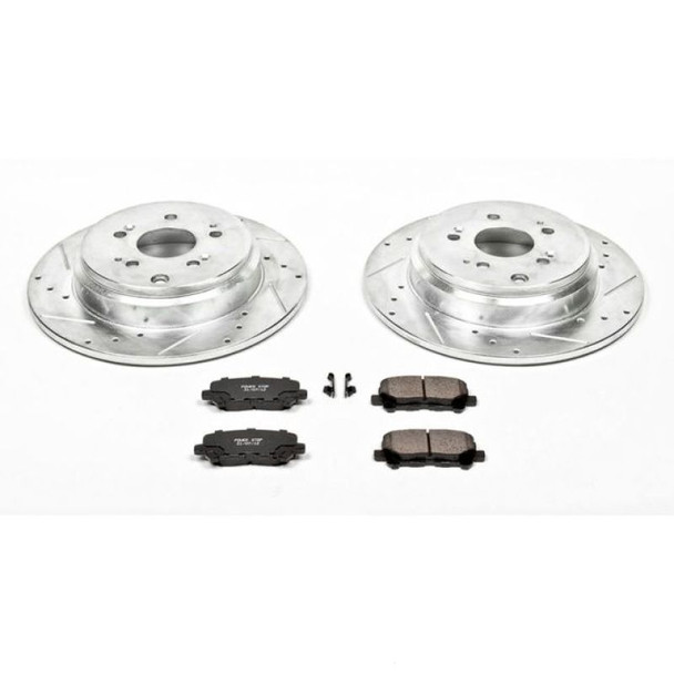 Power Stop 07-13 Acura MDX Front & Rear Z23 Evolution Sport Brake Kit K5369