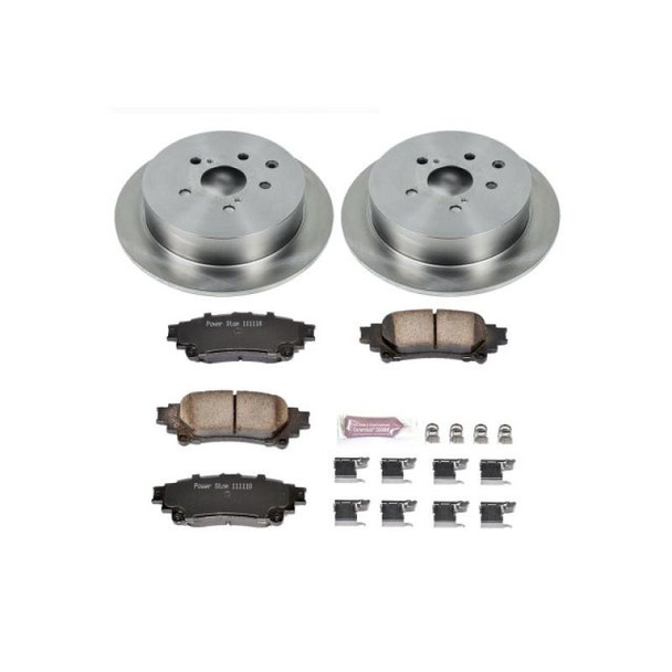 Power Stop 10-15 Lexus RX350 Front & Rear Autospecialty Brake Kit KOE5828