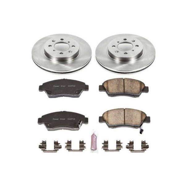 Power Stop 07-08 Honda Fit Front & Rear Autospecialty Brake Kit KOE15088DK