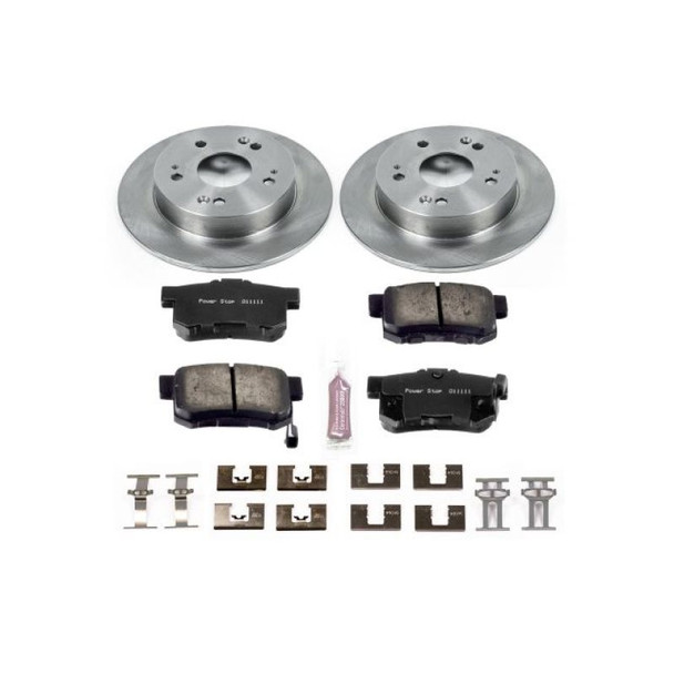 Power Stop 06-11 Honda Civic Front & Rear Autospecialty Brake Kit KOE2440