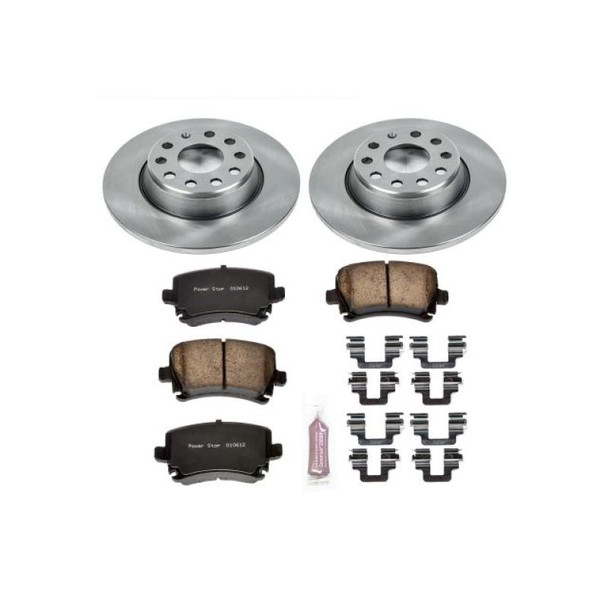 Power Stop 09-10 Volkswagen Tiguan Front & Rear Autospecialty Brake Kit KOE2757