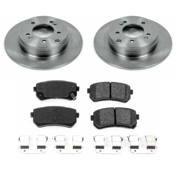 Power Stop 16-19 Hyundai Sonata Front & Rear Autospecialty Brake Kit KOE7522