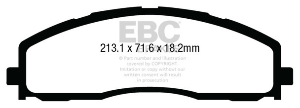EBC S15 Brake Pad and Rotor Kit S15KF1069