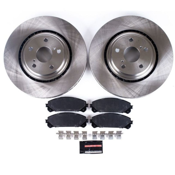 Power Stop 08-13 Toyota Highlander Front & Rear Autospecialty Brake Kit KOE4129