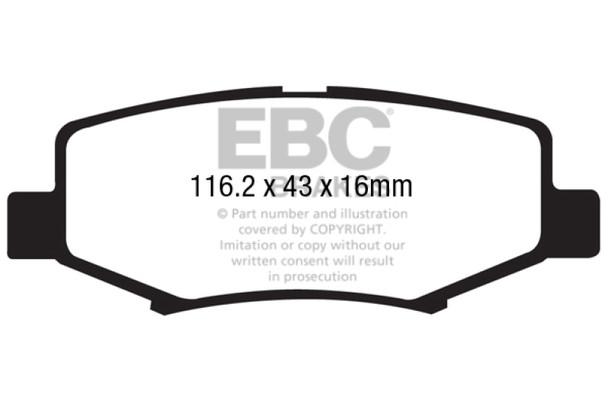 EBC S8 Brake Pad and Rotor Kit S8KR1195