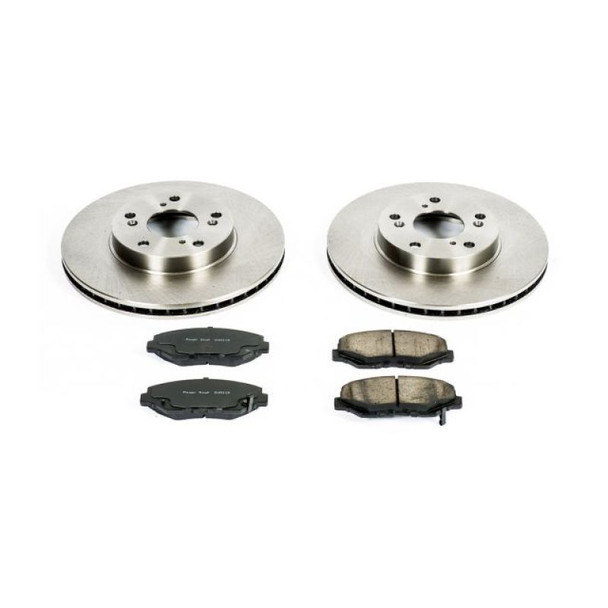 Power Stop 02-04 Honda CR-V Front & Rear Autospecialty Brake Kit KOE6171