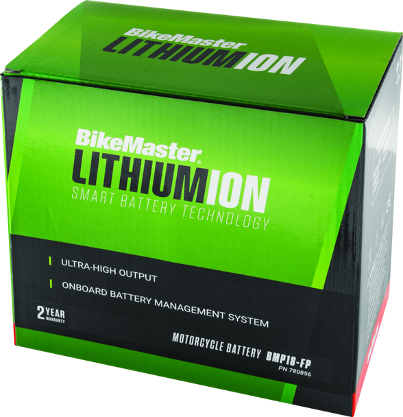 BikeMaster Lithium Ion 2.0 Battery BMP18-FP 780856