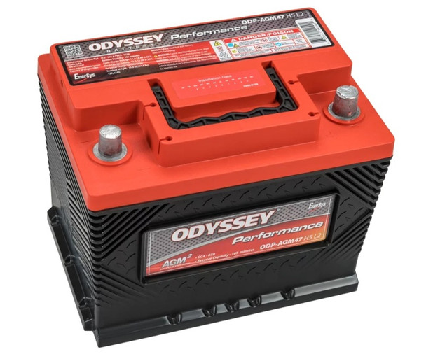 Odyssey Battery Auto/Truck/Heavy Duty & Commercial Performance AGM Battery (47-650) ODP-AGM47 H5 L2