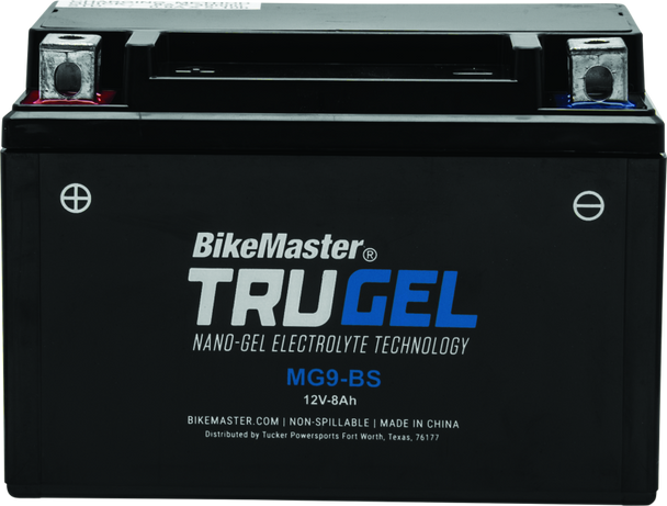 BikeMaster Trugel Battery MG9-BS 780546 BikeMaster Trugel Battery MG9-BS 780546