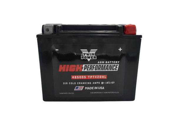 Twin Power YTX-20HL High Performance Battery Replaces H-D 65989-97A Made in USA 310 CCA 485005
