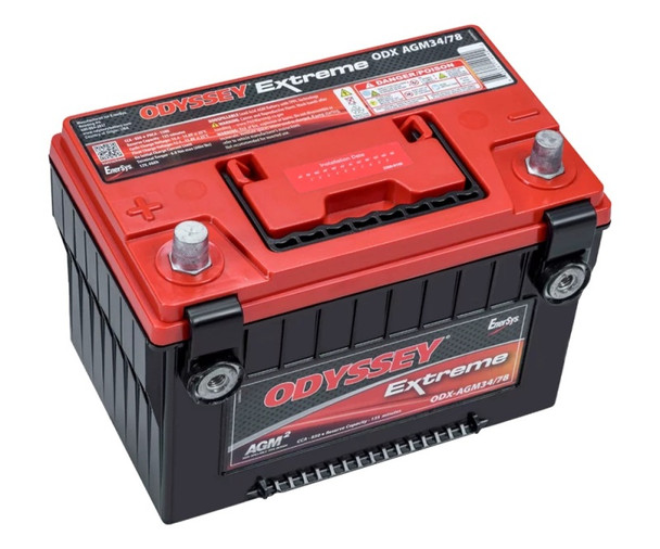 Odyssey Battery Auto/Truck/Heavy Duty & Commercial Extreme AGM Battery (34/78-PC1500DT) ODX-AGM34 78